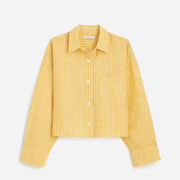 Madewell // NWOT Straight-Hem Shirt - Picture 6 of 9